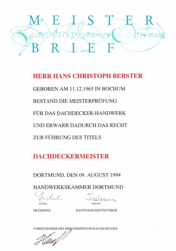 Meisterbrief